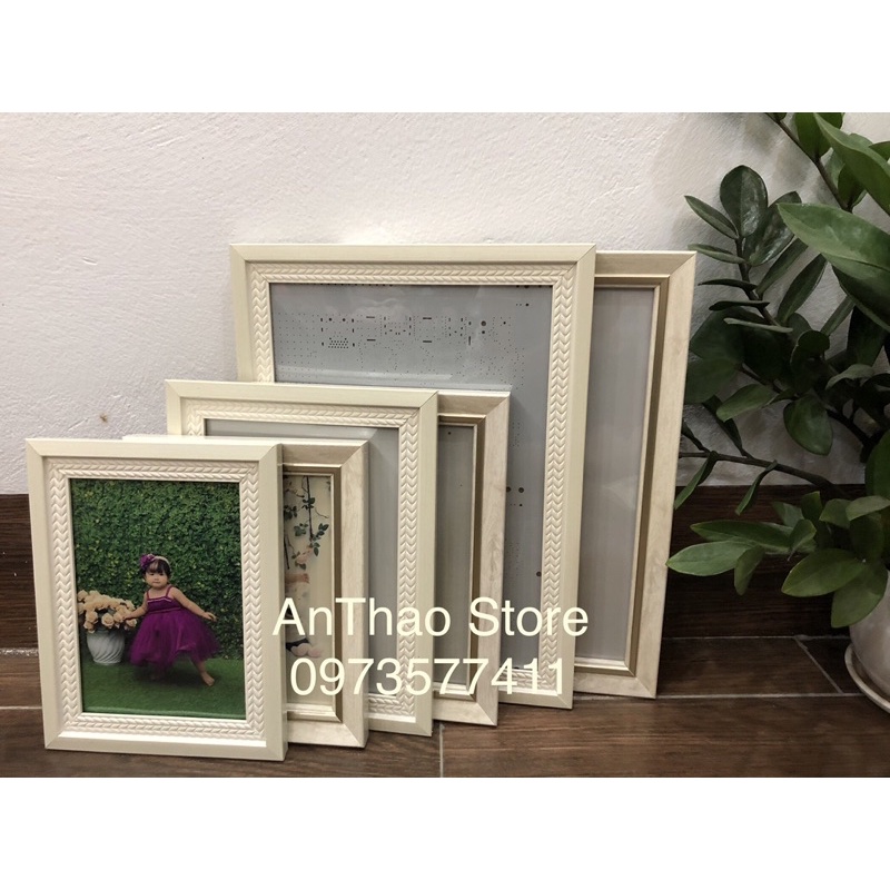 Khung hình để bàn  , khung ảnh treo tường A6 B6 A56x9, 9x12