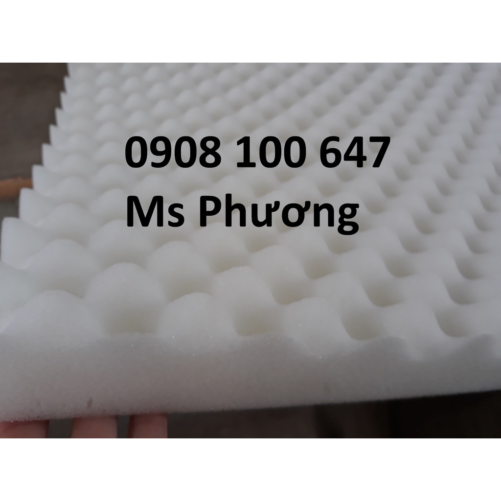 Mút Cách Âm Tiêu Âm mẫu Trứng Gà dày 5cm quy cách 50x50