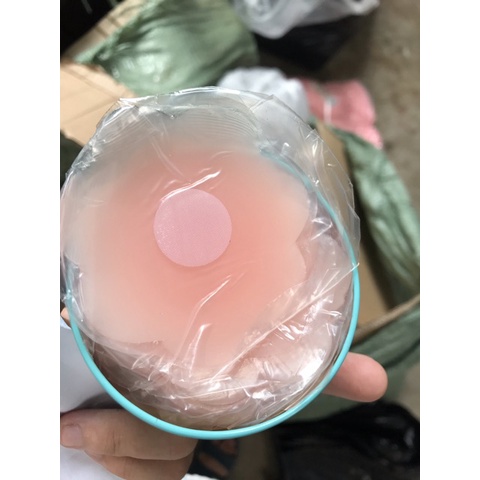Hộp 10 miếng dán nhũ hoa, dán ti, ngực chất liệu silicon, có thể sử dụng nhiều lần