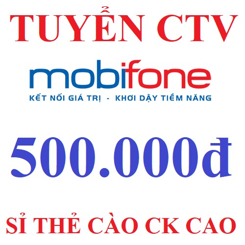 Thẻ MobiFone 500k