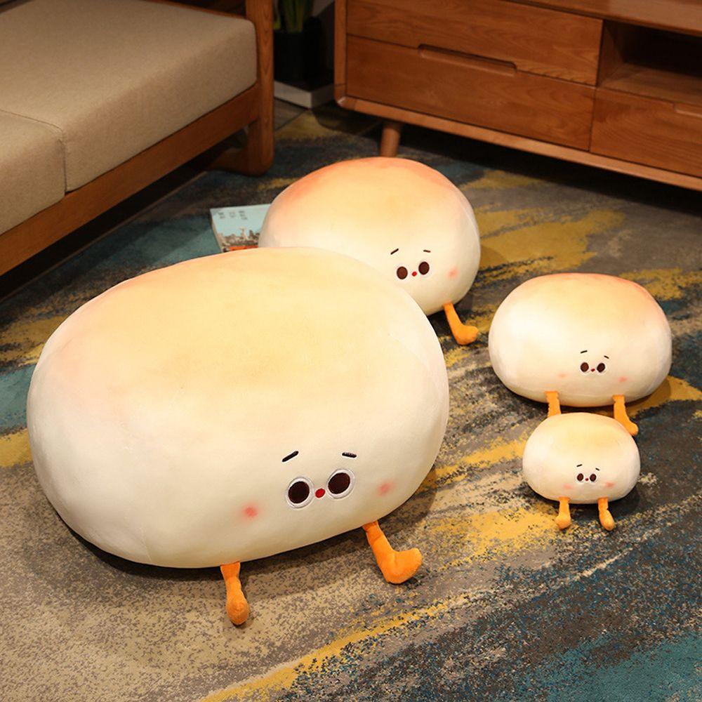 Đồ Chơi Nhồi Bông Mềm Mại Hình Bánh Mì Dễ Thương Cho Bé