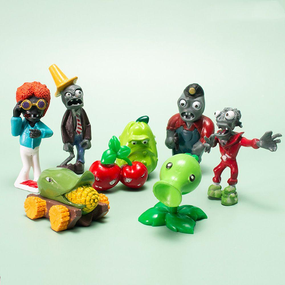 REBUY1 Mô Hình Đồ Chơi Plants vs Zombies Cây Xương Rồng Dưa Hấu