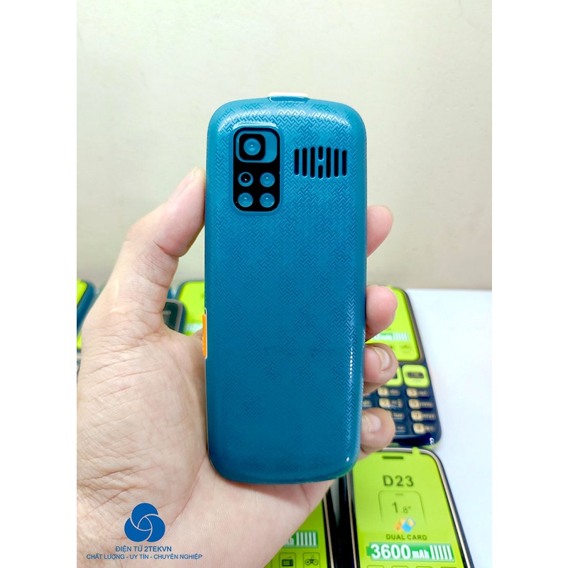 Điện thoại nokia D23 2 sim pin khủng loa to dành cho người già- bh 12 tháng
