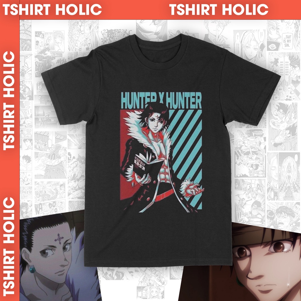 Áo thun Chrollo Lucilfer - HxH Unisex Trùm Cuối Anime, Cotton 100% 2 màu nam nữ 0026