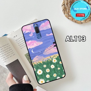 Ốp điện thoại HUAWEI NOVA 2I - Ốp lưng Huawei in hình hoa vintage nữ tính,dễ thương