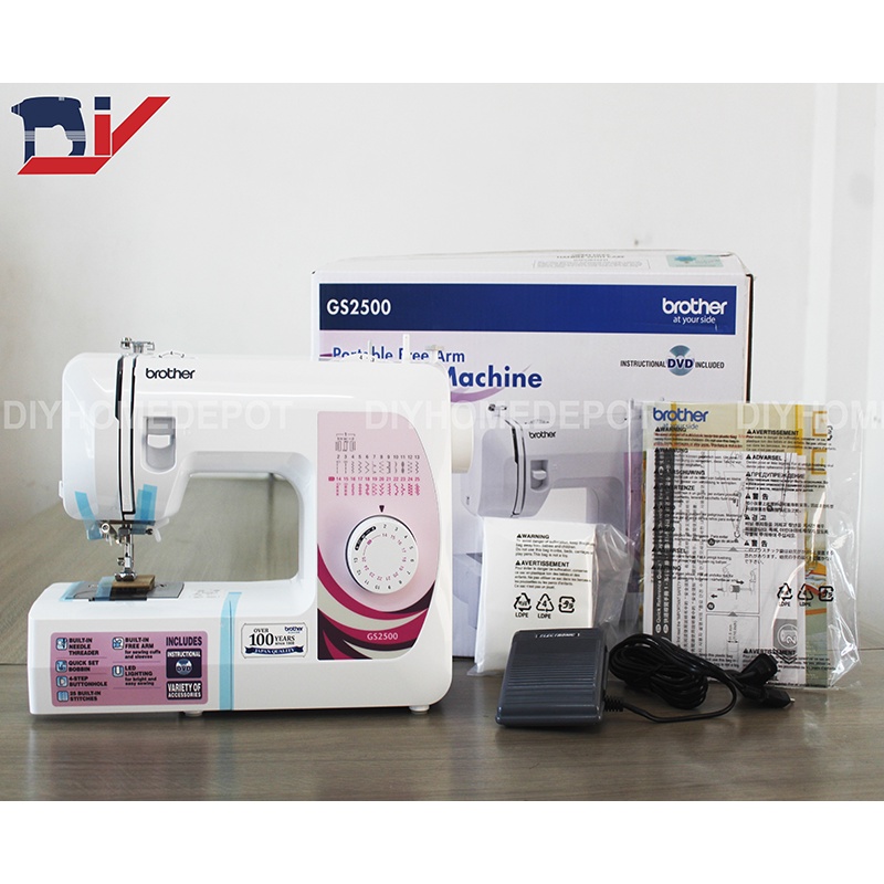 Máy may gia đình Brother GS2500 - Hàng chính hãng