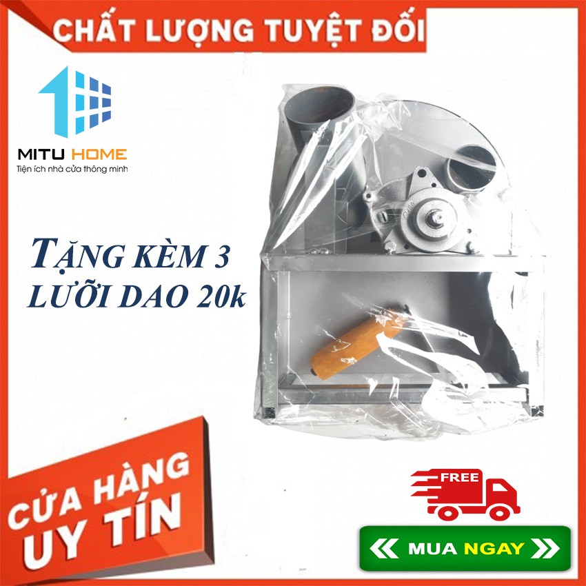 Máy thái hành tỏi quay bằng tay Loại 1 - TẶNG KÈM 3 LƯỠI DAO 20k - BH 6 Tháng - MITUHOME