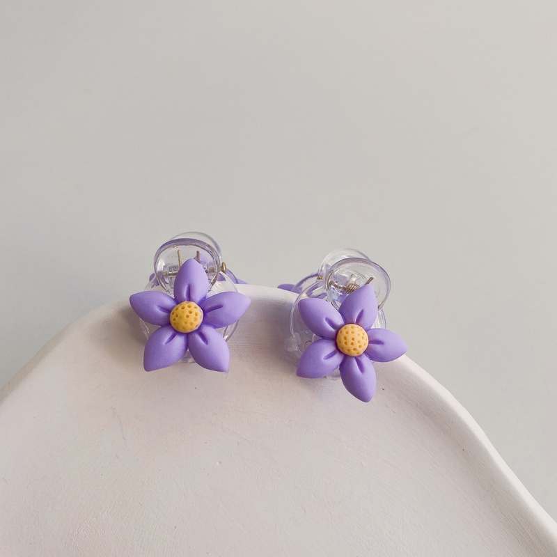 We Flower Kẹp Tóc Hình Hoa Cúc Nhỏ Dễ Thương Cho Nữ