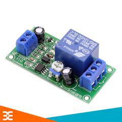 Module Tạo Trễ NE555 Đóng Cắt Relay 12VDC 0-60s