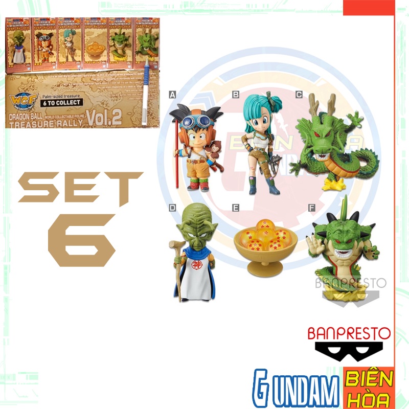 Mô hình Dragon Ball World Collectable Figure Treasure Rally VOL.2_ SET6