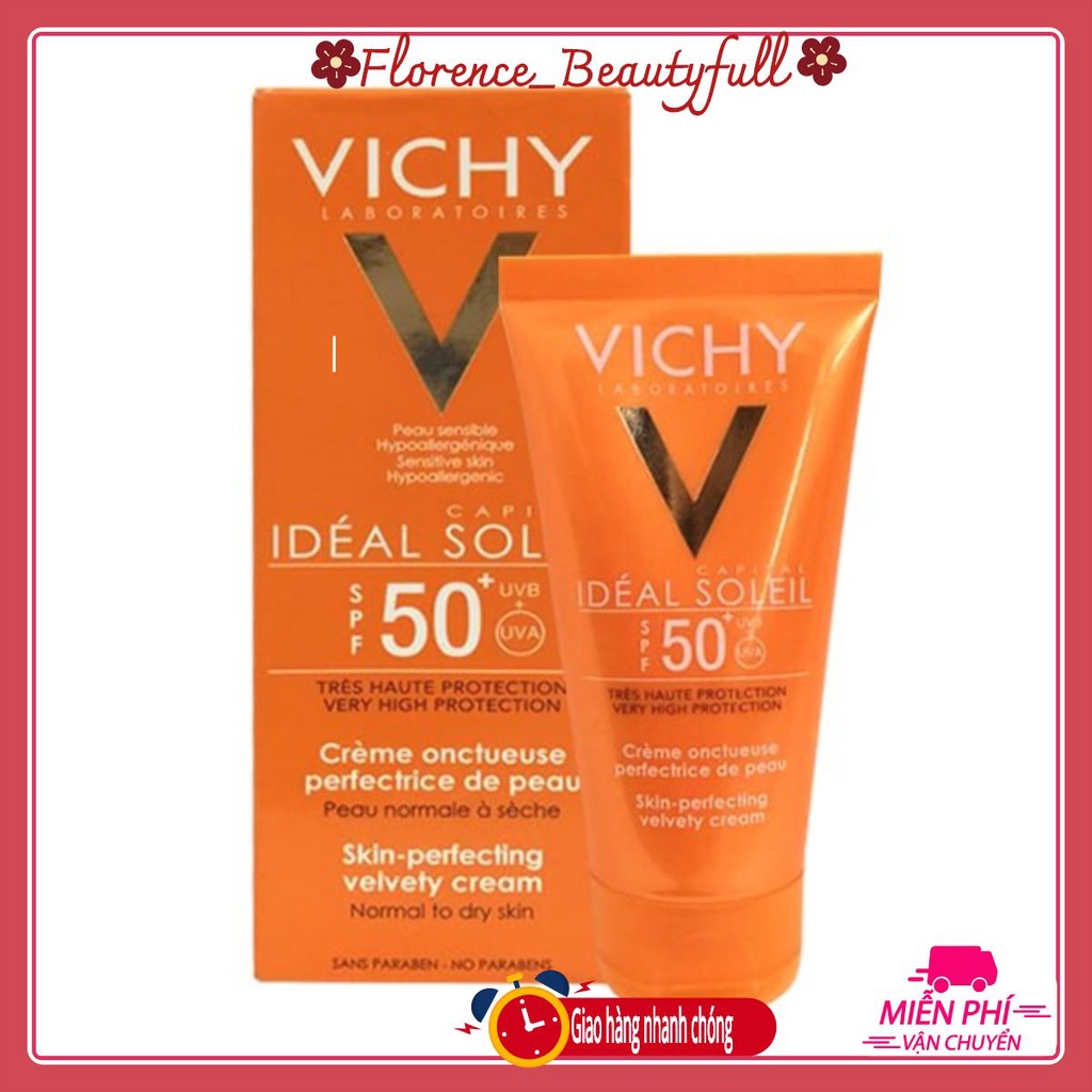 Kem chống nắng Kiềm Dầu Vichy 50ml của Pháp Mẫu Mới