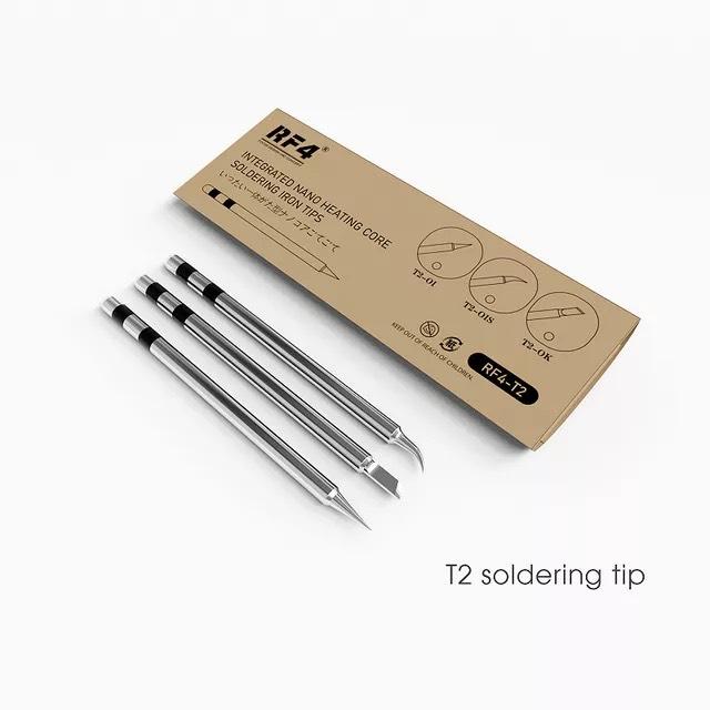 Mũi hàn RF4 RF-T2 Cong/ thẳng/ dao dành cho dòng máy hàn RF4