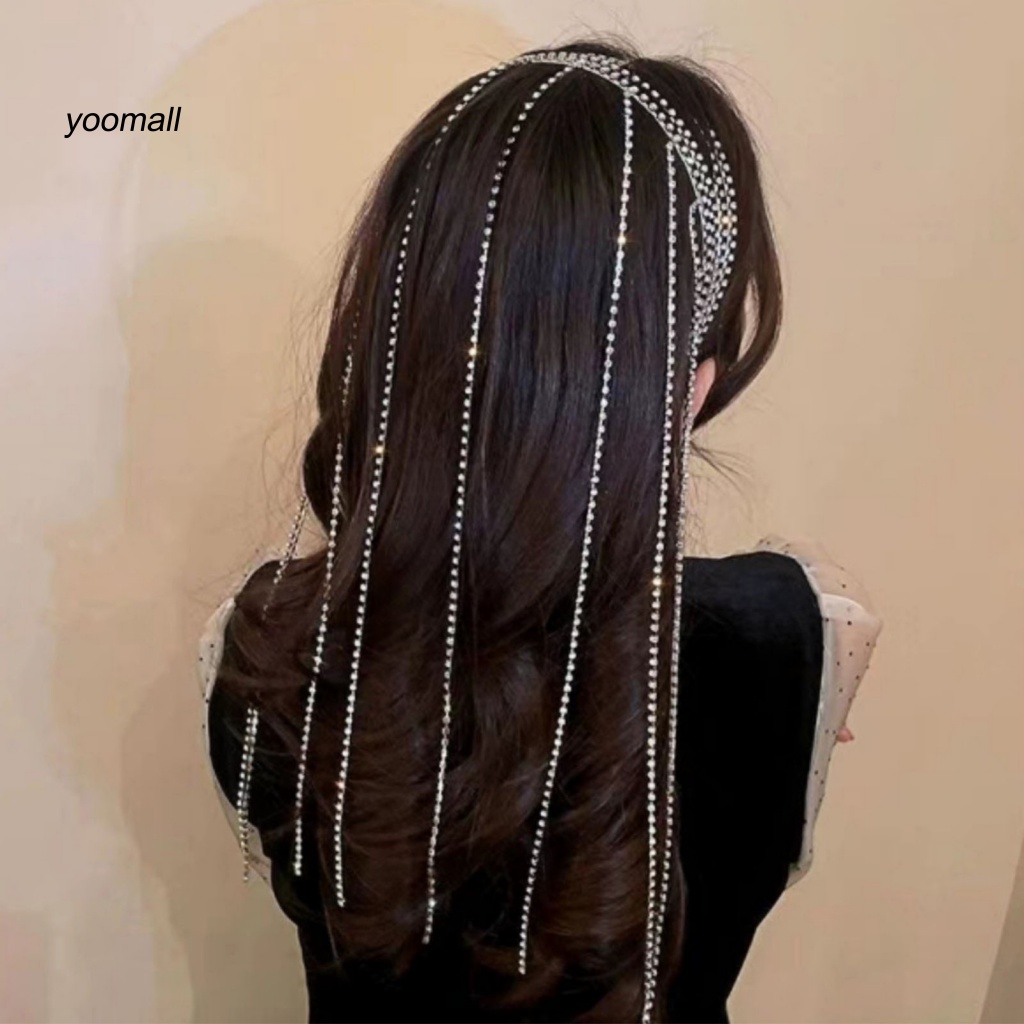 Băng Đô Cài Tóc Nhiều Lớp Lấp Lánh Cho Nữ