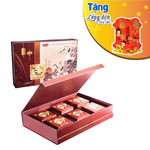 Bánh trung thu Tuế Nguyệt BIbica (6 cái) 480G