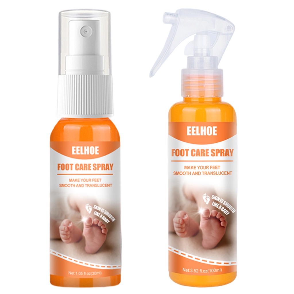 Bình xịt loại bỏ da chết cứng dưỡng ẩm cho da chân
