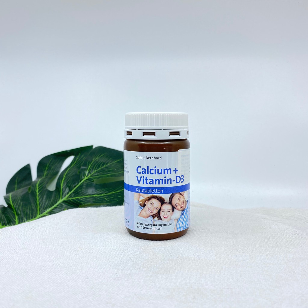 Viên ngậm canxi D3 dùng cho bé từ 2 tuổi trở lên - hàng chuẩn đức