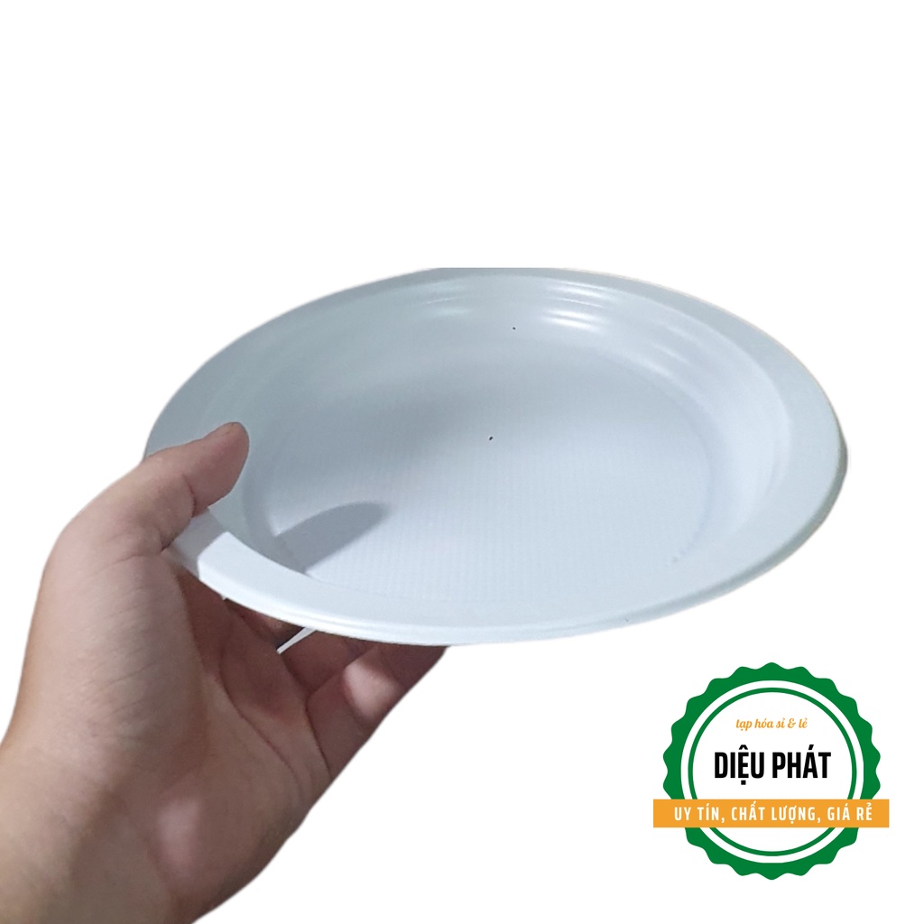 ⚡️ Dĩa Oval, Dĩa Xoài Nhựa Dùng 1 Lần 21.5 x 27.5cm