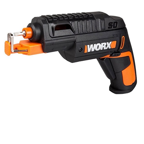Máy Vặn Vít WORX ORANGE WX255 Tay Cầm Cao Su Mềm Mại An Toàn Trong Gia Đình Sử Dụng Pin Li-ion 4V