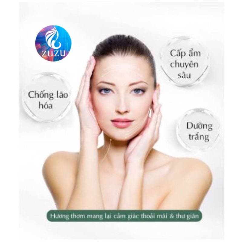 Mặt nạ ngủ collagen dưỡng trắng giúp da căng bóng trẻ hoá làn da