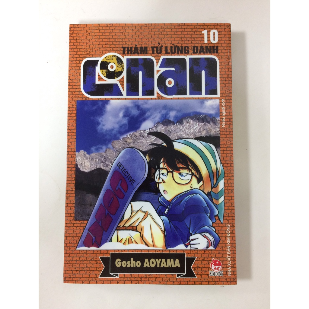 Sách - Thám tử lừng danh Conan - Tập 10