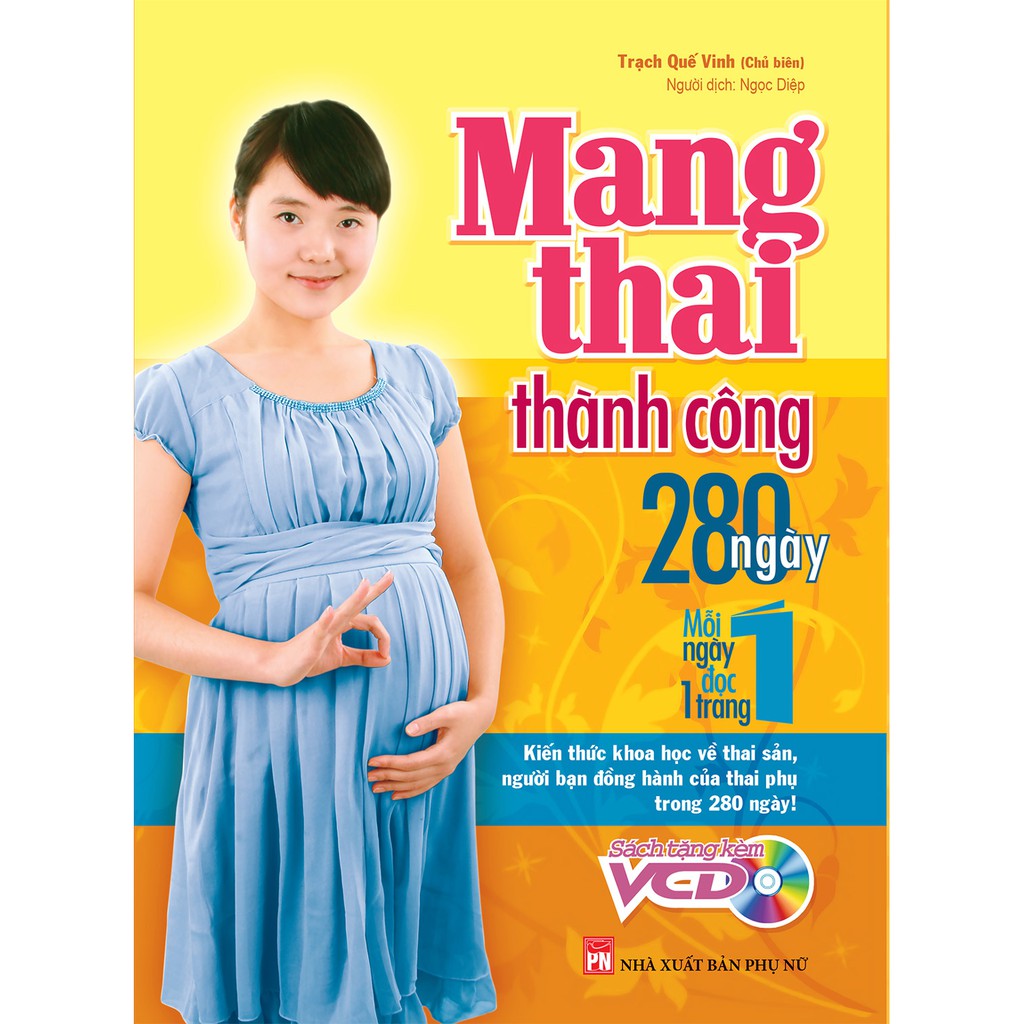 Sách - Mang thai thành công 280 ngày - Mỗi ngày đọc một trang