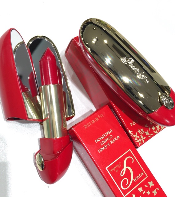 Son Guerlain Rouge vỏ đỏ,son màu đỏ tươi #25 Garconne