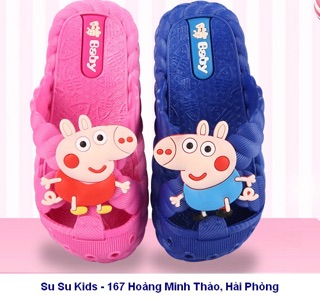 Combo 3 đôi dép trẻ em bò sữa
