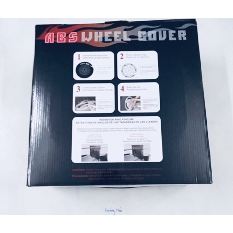 Ốp chụp mâm lazang chân 12 R12