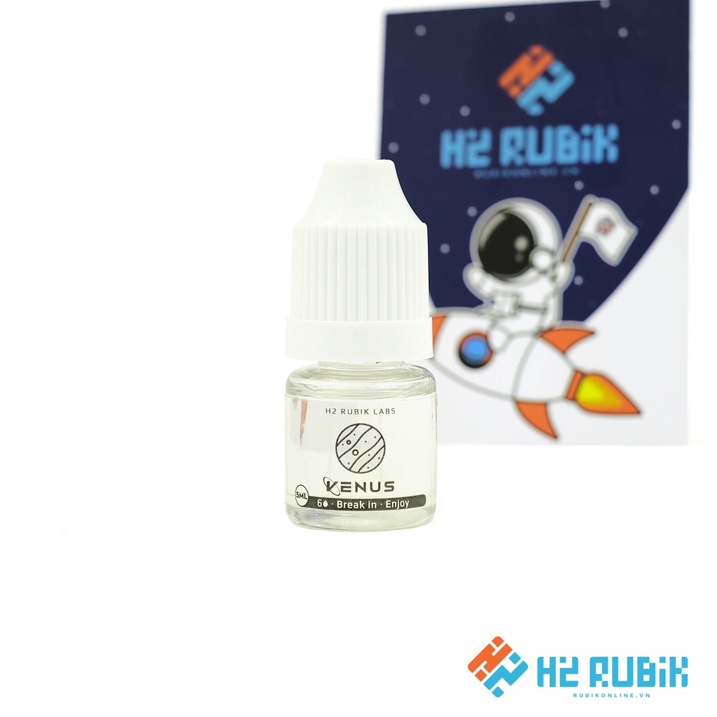 Dầu bôi trơn rubik Orbit Lubes Mercury Venus Mars Saturn cao cấp gốc silicone-based - H2 Rubik Shop