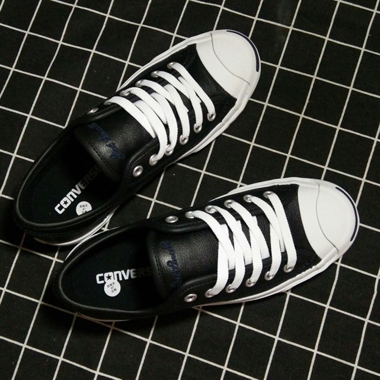 Giày CONVERSE Jack Lp L / S Đế Da Mỏng 2 Màu Sắc Chọn Lựa 154152C1