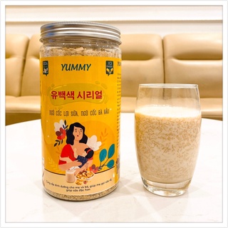 Ngũ cốc lợi sữa - ngũ cốc bà bầu,bột ngũ cốc dinh dưỡng yummy công nghệ hàn quốc