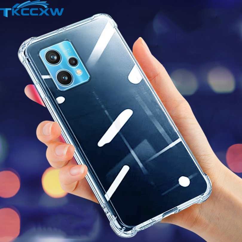 Ốp điện thoại Silicone Trong Suốt Chống Sốc Cho Realme C35 C31 8i 9i 9 Pro+ GT2 Pro Q3S Q3i GT Neo2 3 2T