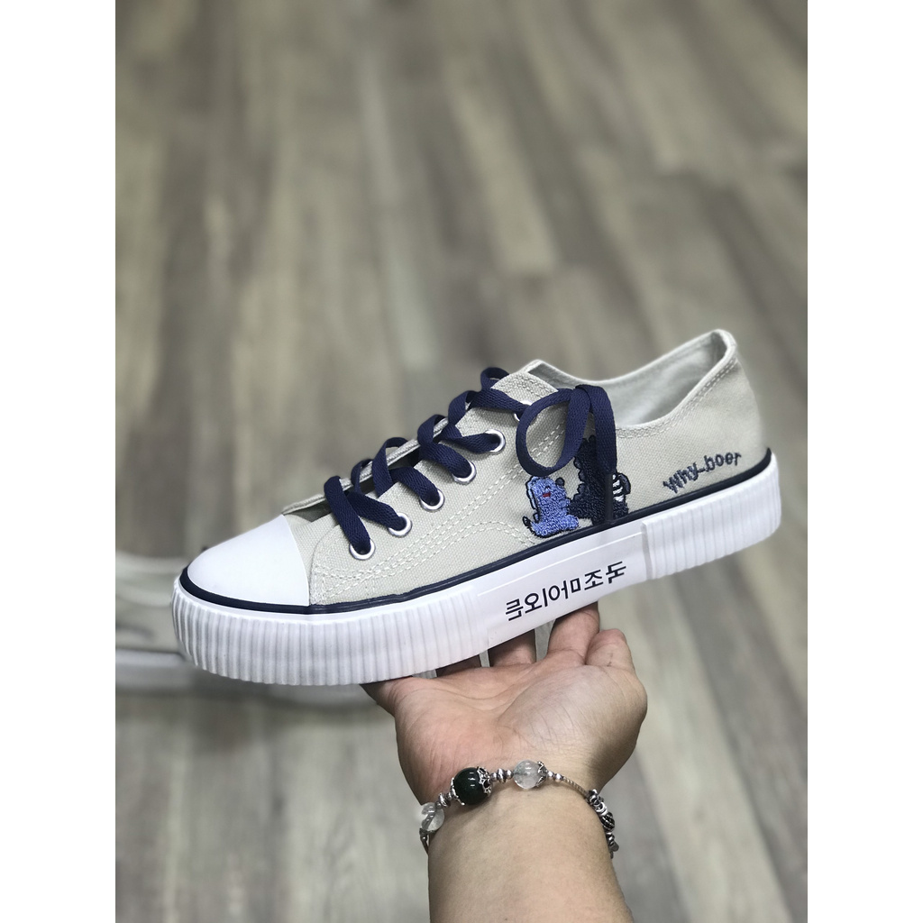 Giày gấu 2 màu size 35-40