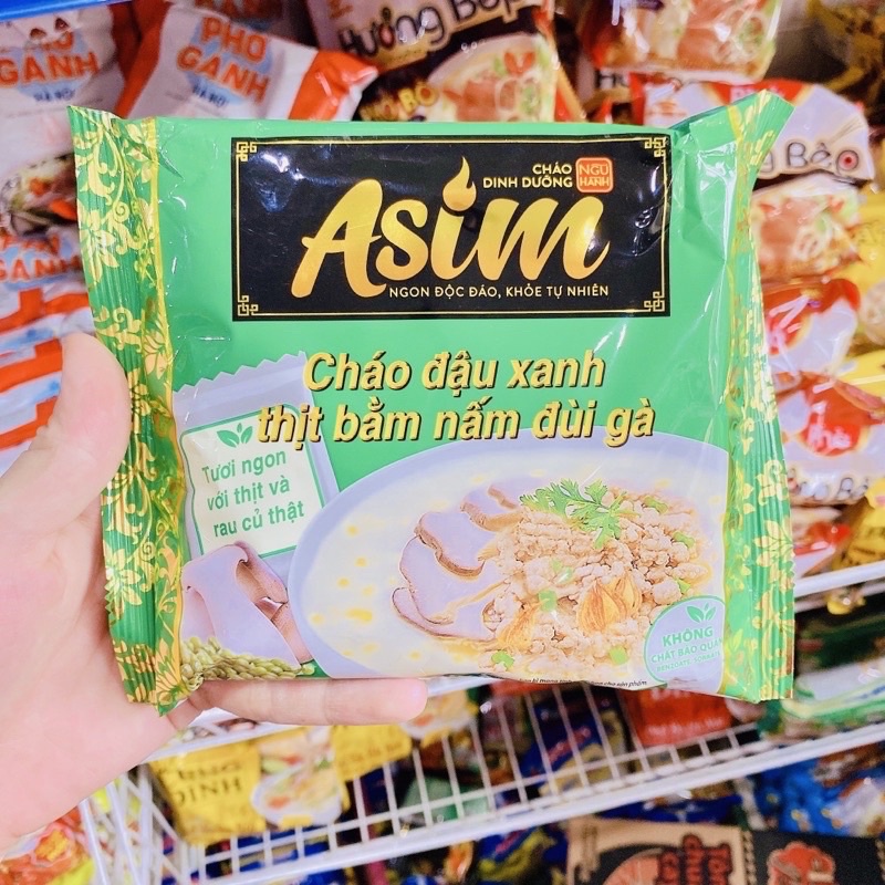 CHÁO ĂN LIỀN ASIM NGŨ VỊ 72G