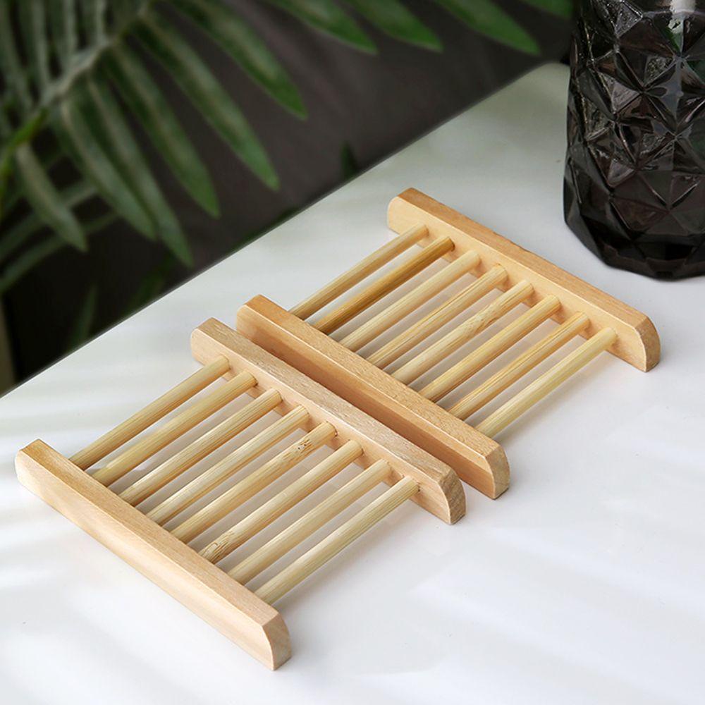 Giá Đỡ Xà Phòng Bằng Gỗ Tre Tiện Dụng Cho Phòng Tắm