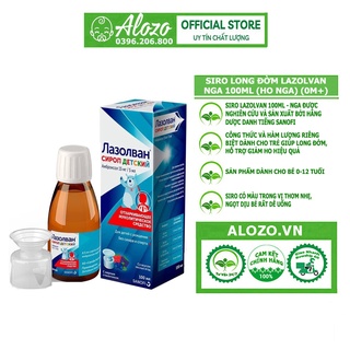 Siro long đờm Lazolvan Nga 100ml