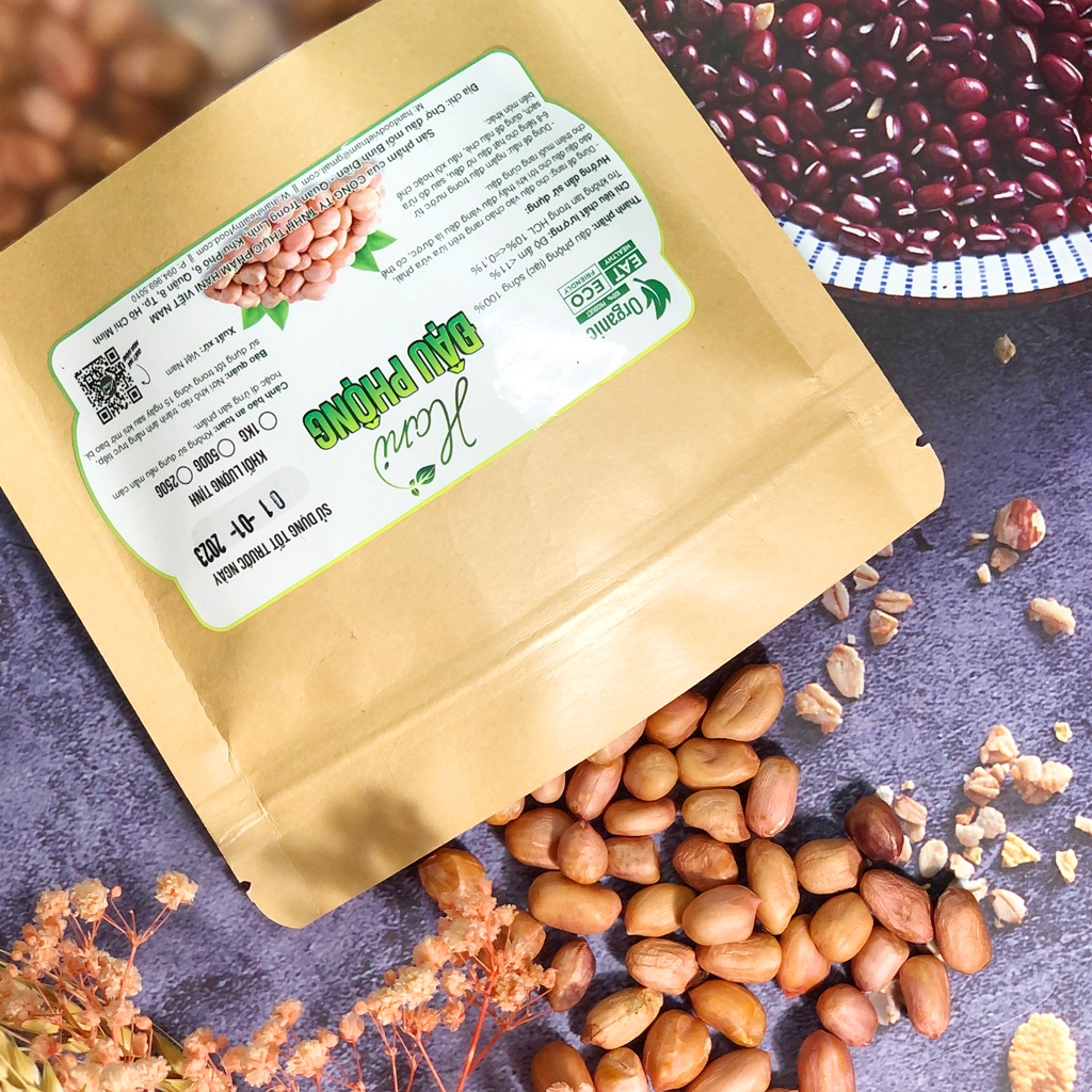 1kg Đậu Phộng Sống Sạch Không Chất Bảo Quản  Hạt To 👀 HANI FOOD
