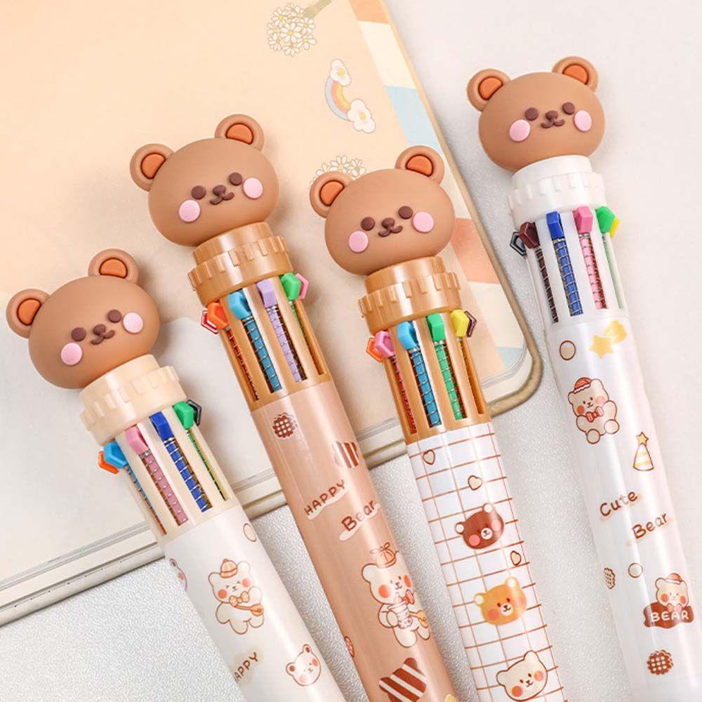 Mmluck Bút Bi Hình Gấu Hoạt Hình Đáng Yêu Sáng Tạo Cho Học Sinh