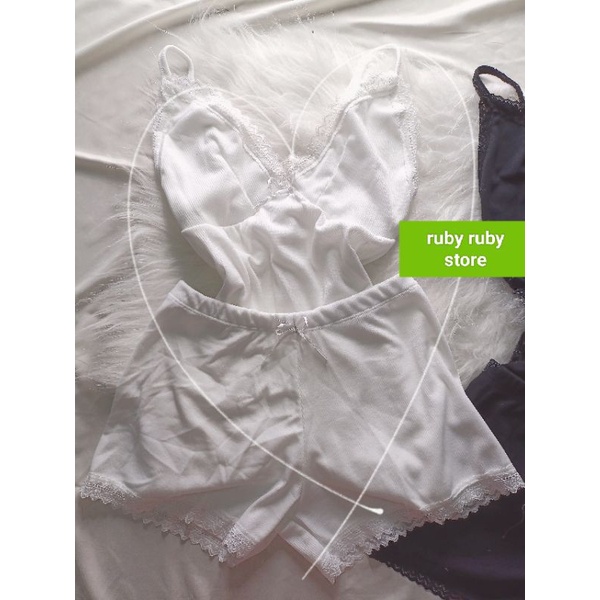 ĐỒ NGỦ ĐÙI PHỐI REN NƠ XINH CỰC HOT ĐỦ MÀU FREE SIZE #ut03040