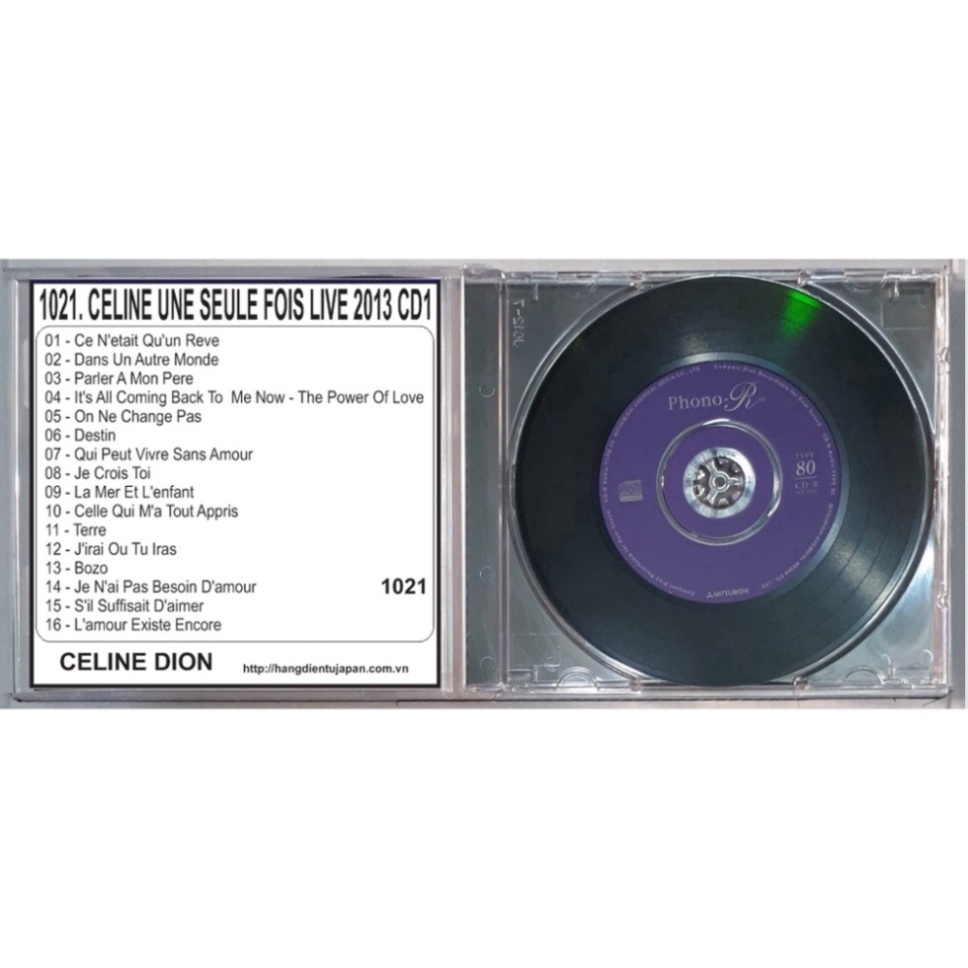 Bộ 4 CD ca sĩ Celine Dion ( 1019 - 1022 )0