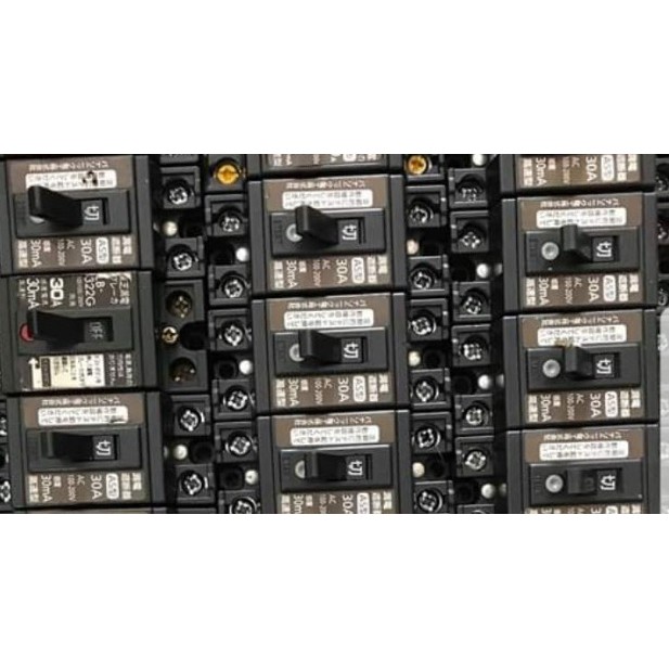 Aptomat, CB chống giật NHẬT zin 98% 30A dòng rò 15mA