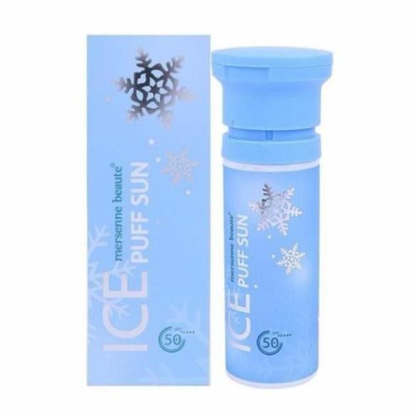 [TOP BÁN CHẠY] Kem Chống Nắng 3in1 make up mát lạnh Mersenne Beaute Ice Puff Sun