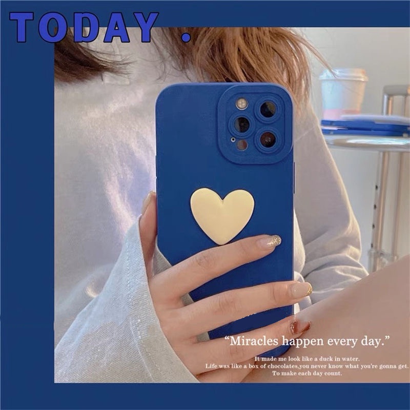 Ốp Điện Thoại silicon Mềm Hình Mắt Mèo 3D Nhiều Màu Có Giá Đỡ Cho iphone 14 13 12 11 Pro 7 8 Plus X XS XR MAX