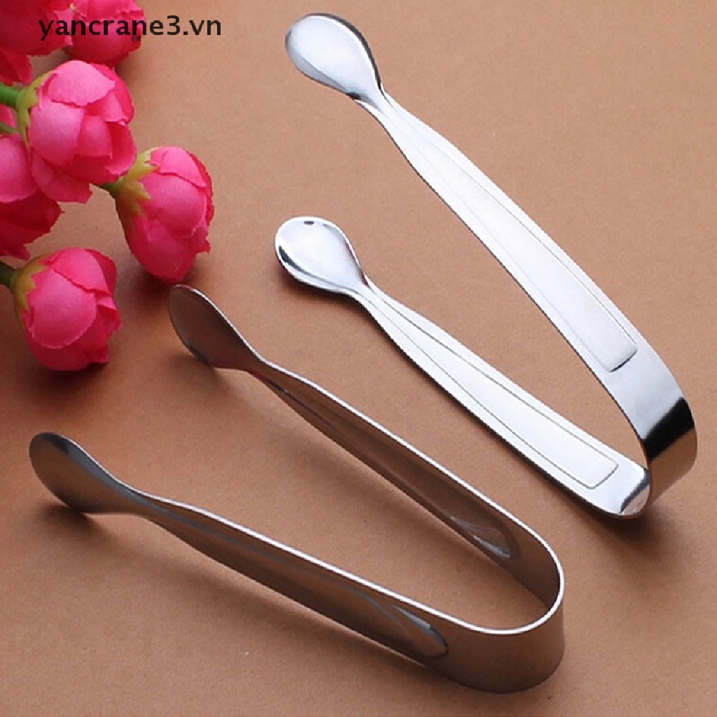 Kẹp Gắp Đá / Cà Phê Bằng Thép Không Gỉ 4 Cái