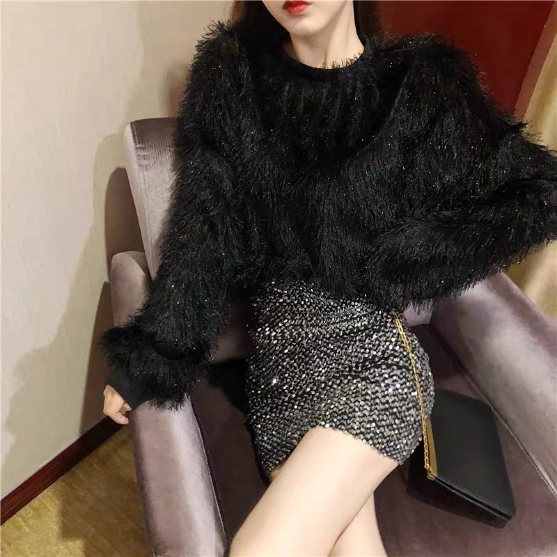 Áo lông sẽxy hở lưng