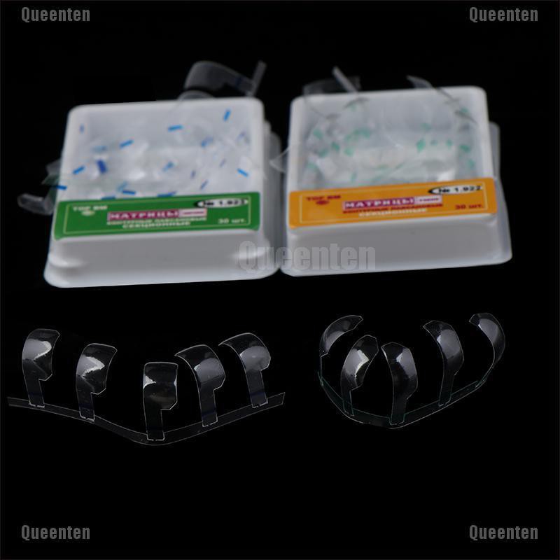 ★Queen★Dental Transparent Sectional Contoured Matrices Matrix Polyester Wide Matrices