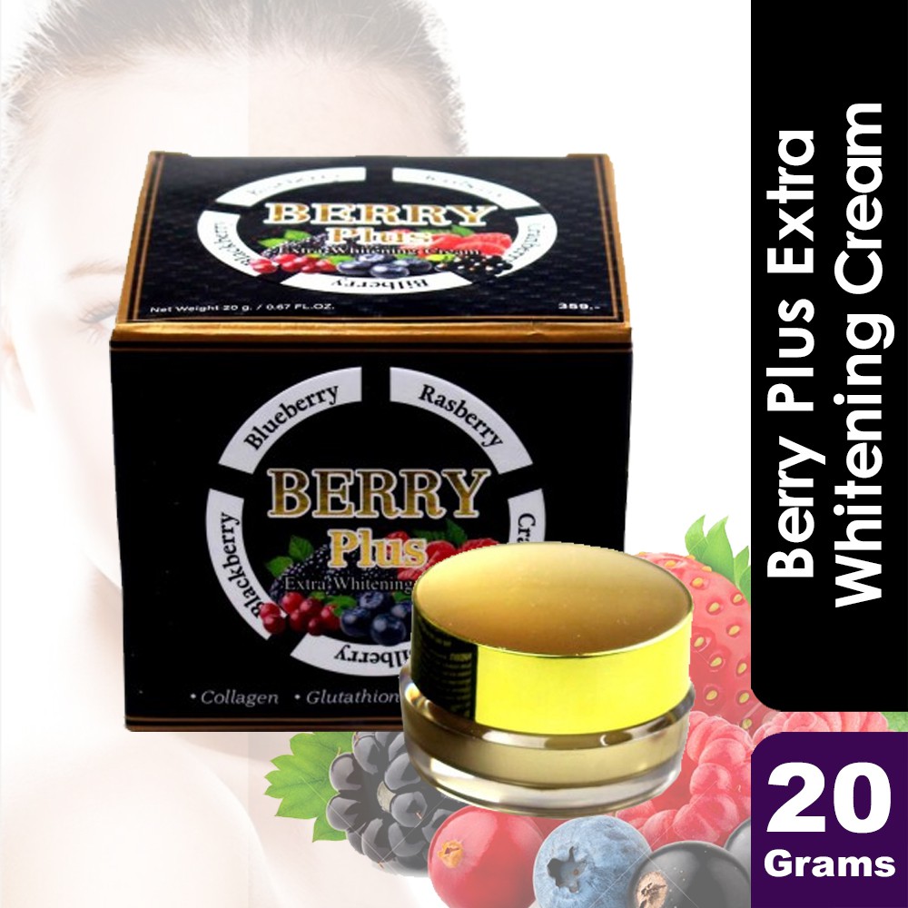Kem xóa nám dưỡng trắng da ban đêm Berry Plus Extra Whitening Cream Thái Lan 20g