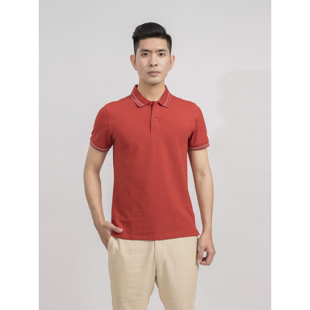 Áo Polo Aristino APS067s9 Slim Trẻ Trung 100% Chất Cotton Organic có M/L/XL