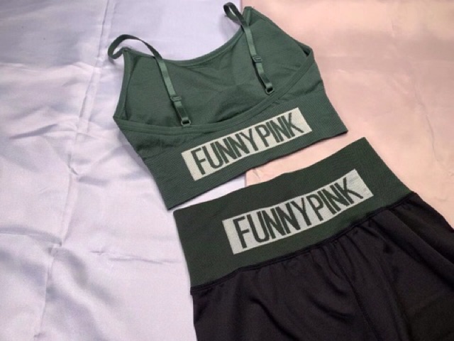 SET QUẦN + BRA FUNNY PINK SIÊU XINH - 6 màu