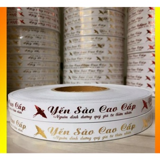 Combo 2 cuộn băng keo ép kim yến sào cao cấp dài 100m/ cuộn